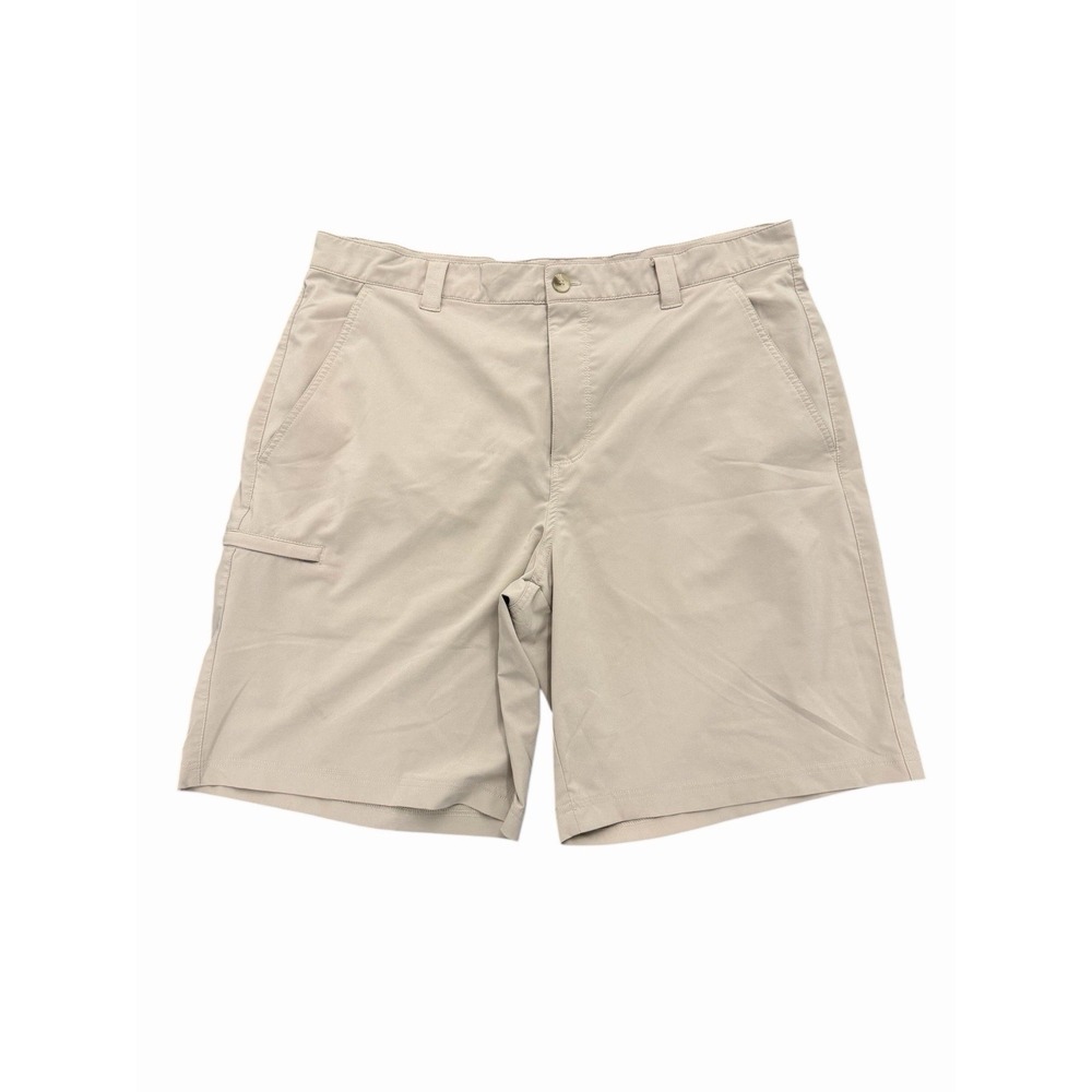 Columbia PFG Shorts Mens 38 Khaki‎ Chino Outdoor Lightweight Casual Fishing Golf
